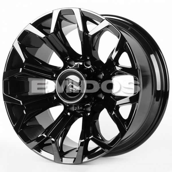 Комплект дисков 22928/20/124.3/Чёрный Глянцевый