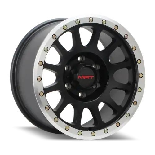 MAT Offroad 1218M Matte Black/Machined lip 6x139.7 17R 8.5 100,1 0