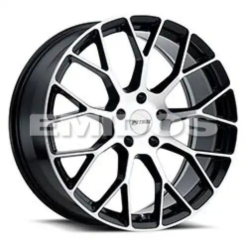 Petrol P2B GLOSS BLACK W/ MACHINED FACE 5x114.3 16R 7 72.1 40