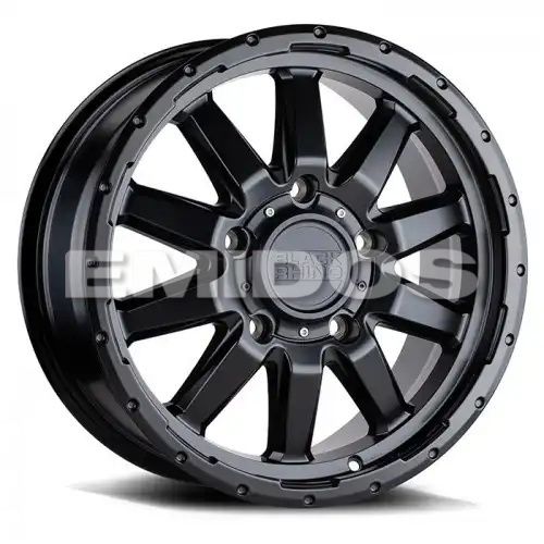 Black Rhino EXCURSION MATTE BLACK 6x139.7 17R 7.5 112.1 45