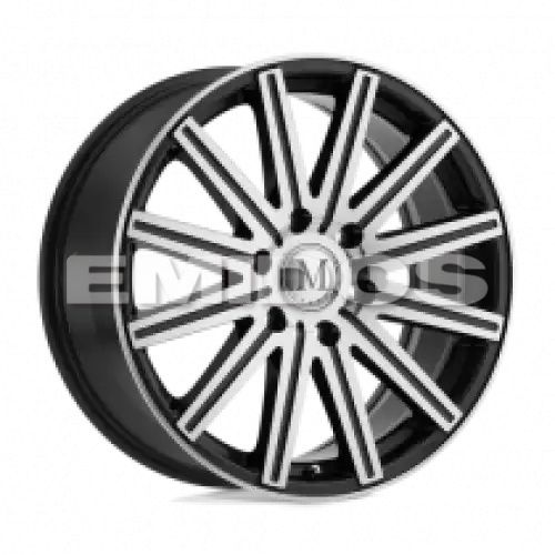 Mandrus STARK GUNMETAL W/ MIRROR CUT FACE & LIP 6x130 17R 7.5 84.1 52