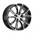 Petrol P5A GLOSS BLACK W/ MACHINED CUT FACE 5x100 17R 7.5 72.1 35