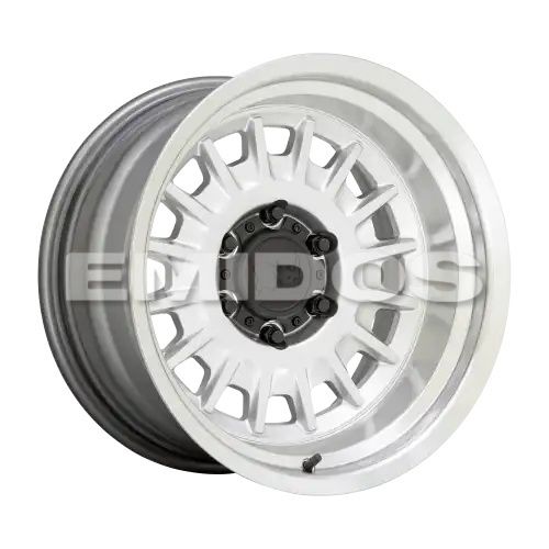 Black Rhino ALISO GLOSS SILVER W/ MIRROR CUT FACE & LIP 6x114.3 17R 8 66.06 BNK