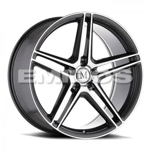 Mandrus BREMEN GLOSS GUNMETAL W/ MIRROR CUT FACE 5x112 17R 8 66.56 32