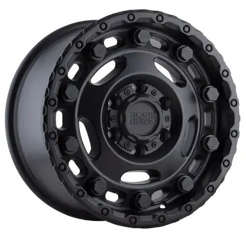 Black Rhino GLACIER MATTE BLACK 6x130 17R 8 84.1 38