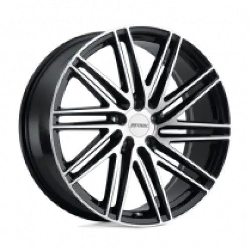 Petrol P1C GLOSS BLACK W/ MACHINED FACE 5x108 17R 8 72.1 40