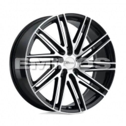 Petrol P1C GLOSS BLACK W/ MACHINED FACE 5x108 17R 8 72.1 40