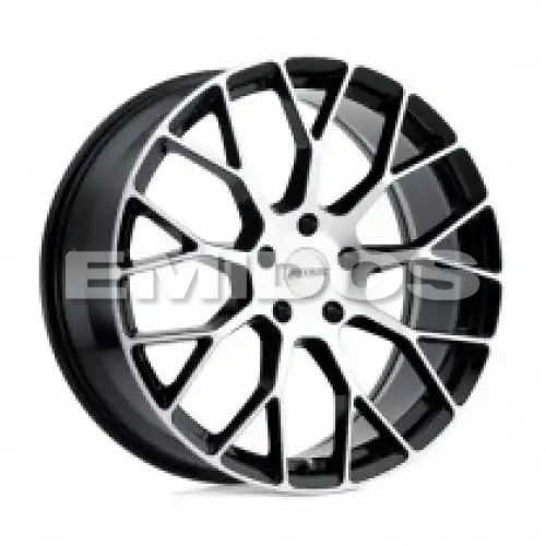 Petrol P2B GLOSS BLACK W/ MACHINED FACE 5x114.3 17R 8 76.1 40