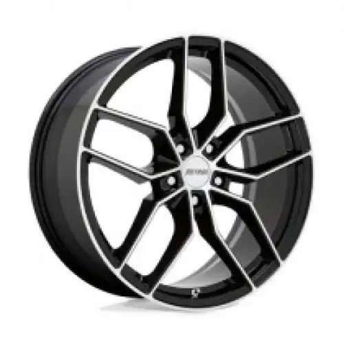Petrol P5C GLOSS BLACK W/ MACHINED FACE 5x105 17R 8 72.1 40