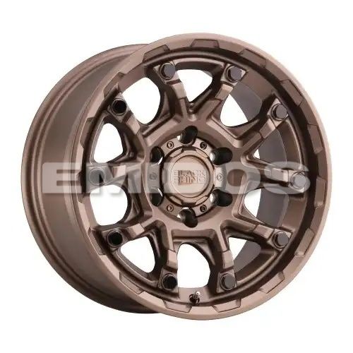 Black Rhino ARK BRONZE W/ GLOSS BLACK BOLTS 6x139.7 17R 8.5 112.1 BNK