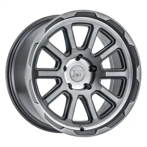 Black Rhino CHASE BRUSHED GUNMETAL 6x139.7 17R 8.5 112.1 BNK