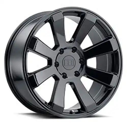 Level 8 ENFORCER GLOSS BLACK 5x135 17R 8.5 87.1 -24