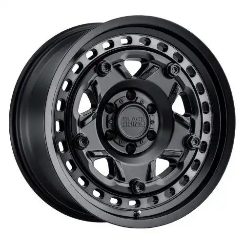 Black Rhino GRANGE MATTE BLACK W/ MACHINED TINT RING 6x139.7 17R 8.5 112.1 -18