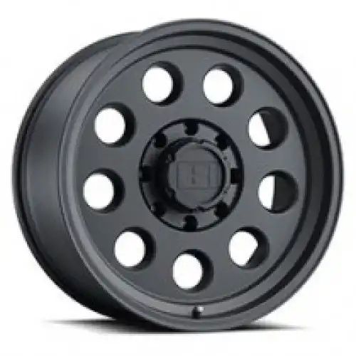 Level 8 HAULER MATTE BLACK 5x135 17R 8.5 87.1 -6