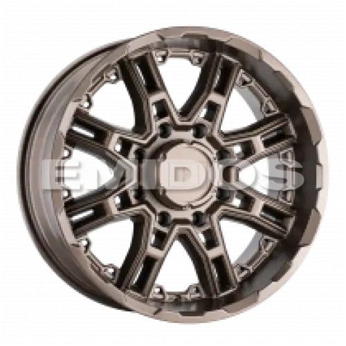 Level 8 SLINGSHOT MATTE BRONZE 6x139.7 17R 8.5 112.1 -10