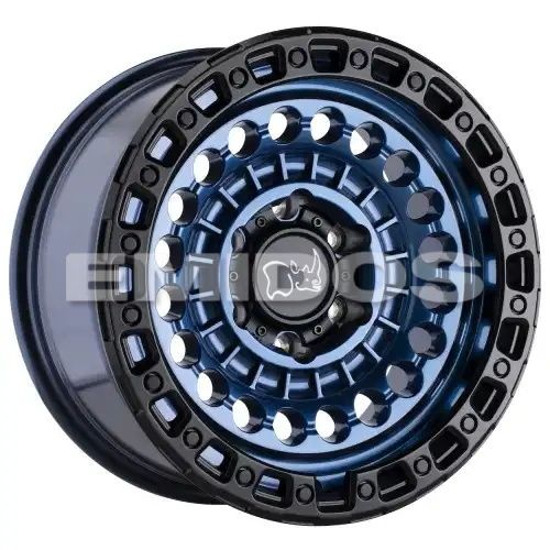 Black Rhino SENTINEL COBALT BLUE W/ BLACK RING 5x127 17R 8.5 71.5 -18
