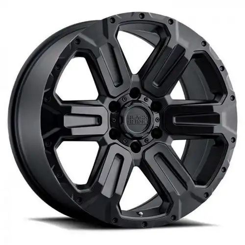 Black Rhino WANAKA MATTE BLACK 5x127 17R 8.5 71.5 -18