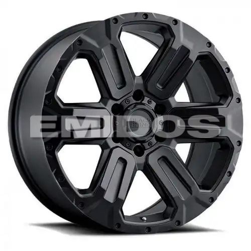 Black Rhino WANAKA MATTE BLACK 6x120 17R 8.5 67.06 35