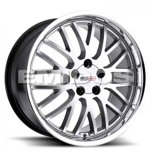 Cray MANTA HYPER SILVER W/ MIRROR CUT LIP 5x120.65 17R 9 70.3 50