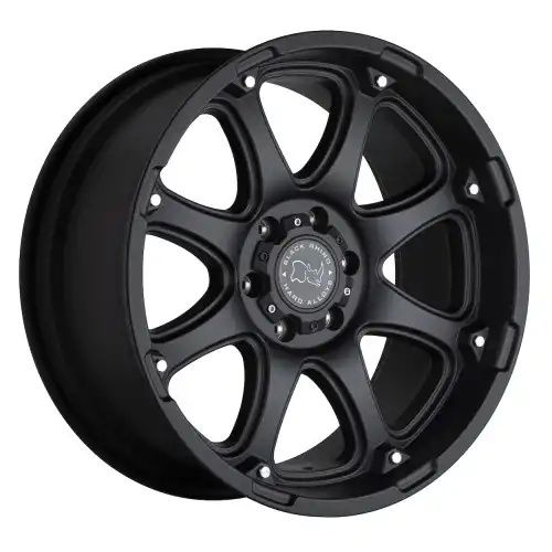Black Rhino GLAMIS MATTE BLACK 8x170 17R 9 125.1 12