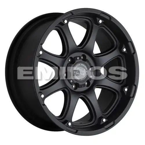 Black Rhino GLAMIS MATTE BLACK 8x170 17R 9 125.1 12