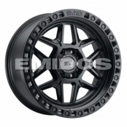 Black Rhino KELSO MATTE BLACK 6x139.7 17R 9 112.1 -12