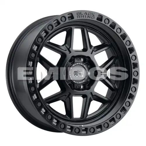 Black Rhino KELSO MATTE BLACK 5x114.3 17R 9 76.1 -18