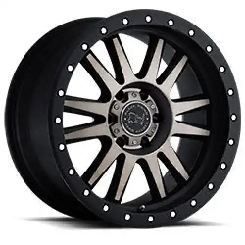 Black Rhino TANAY MATTE BLACK W/ MACHINED FACE & DARK MATTE TINT 5x127 17R 9 78.1 -12