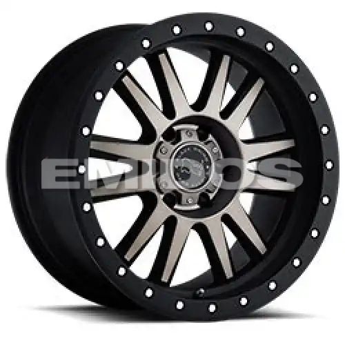 Black Rhino TANAY MATTE BLACK W/ MACHINED FACE & DARK MATTE TINT 5x127 17R 9 78.1 -12