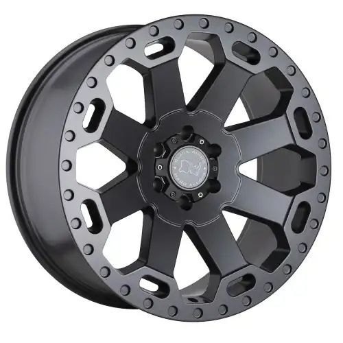 Black Rhino WARLORD MATTE GUNMETAL 5x127 17R 9 71.5 -12