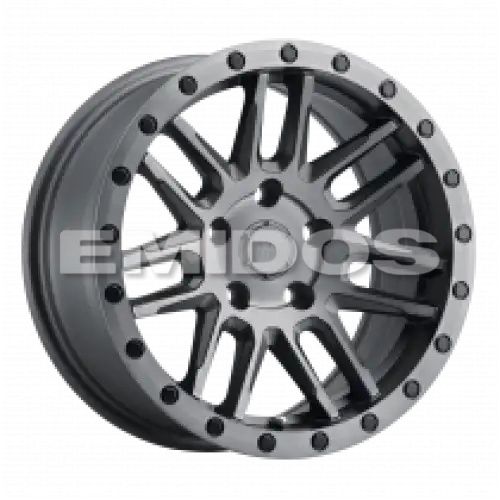 Black Rhino ARCHES MATTE BRUSHED GUNMETAL W/ BLACK BOLTS 6x139.7 17R 9.5 112.1 -18