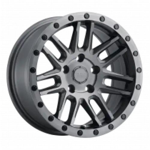 Black Rhino ARCHES MATTE BRUSHED GUNMETAL W/ BLACK BOLTS 5x139.7 17R 9.5 87.1 BNK