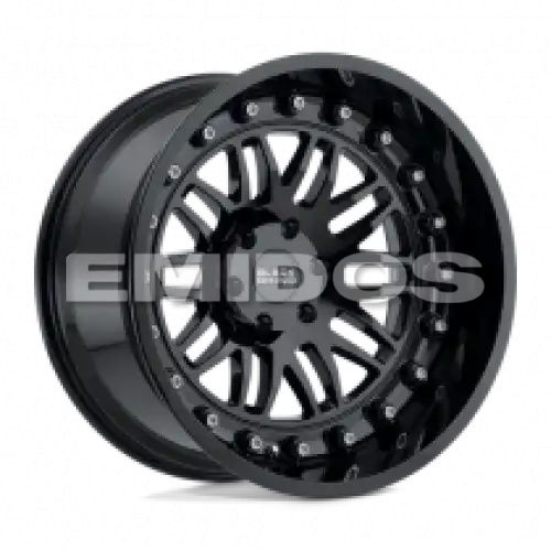 Black Rhino FURY GLOSS BLACK 5x139.7 17R 9.5 78.1 BNK