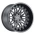 Black Rhino FURY MATTE GUNMETAL 5x139.7 17R 9.5 78.1 BNK