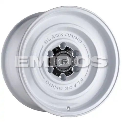 Black Rhino SOLID GLOSS WHITE 6x139.7 17R 9.5 112.1 -12