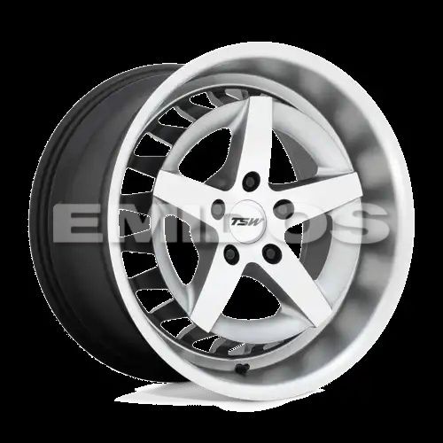 TSW DEGNER MATTE TITANIUM W/ MACHINED FACE 5x112 18R 10 66.56 40