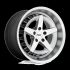 TSW DEGNER MATTE TITANIUM W/ MACHINED FACE 5x112 18R 10 66.56 40
