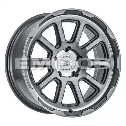 Black Rhino CHASE BRUSHED GUNMETAL 5x127 18R 8 71.5 10