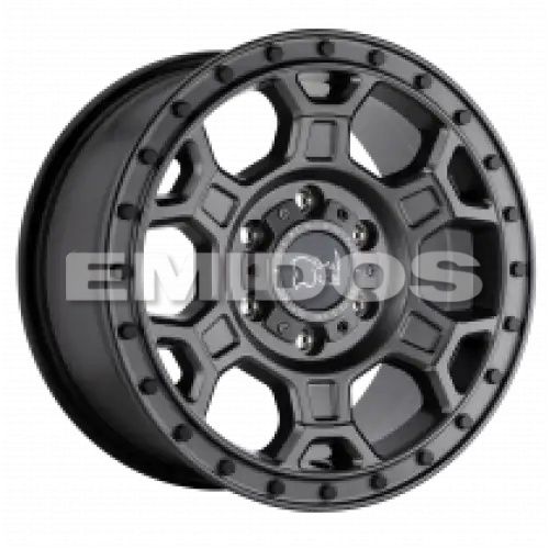 Black Rhino MIDHILL MATTE GUNMETAL W/ BLACK BOLTS 5x130 18R 8 78.1 48