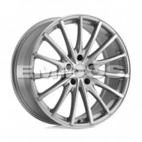 Petrol P3A SILVER W/ MACHINED CUT FACE 5x100 18R 8 72.1 35