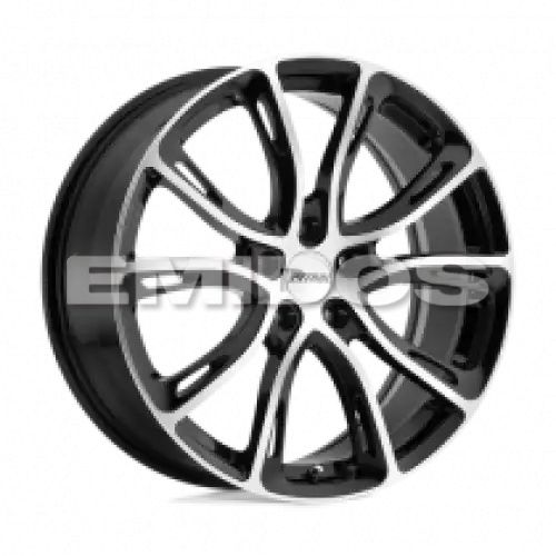 Petrol P5A GLOSS BLACK W/ MACHINED CUT FACE 5x100 18R 8 72.1 35