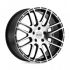 Petrol P6A GLOSS BLACK W/ MACHINED CUT FACE 5x120 18R 8 76.1 35