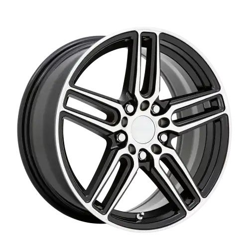 Ruff NITRO GLOSS BLACK W/ MACHINED FACE 5x112/120 R 8 76.1 38