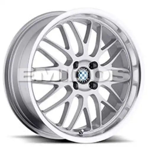 BEYERN MESH SILVER W/ MIRROR CUT LIP 5x120 18R 8.5 72.56 40