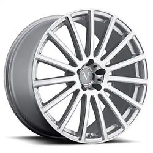 Mandrus ROTEC SILVER W/ MIRROR CUT FACE 5x112 18R 8.5 66.56 32