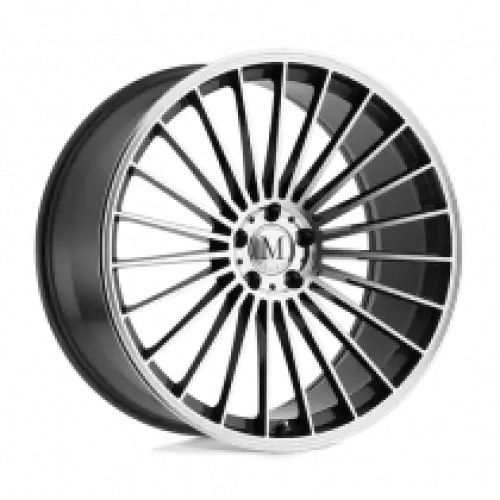 Mandrus 23 GUNMETAL W/ MIRROR CUT FACE 5x112 18R 8.5 66.56 32