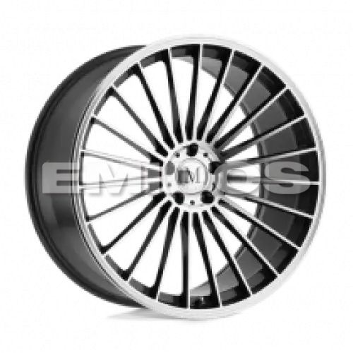 Mandrus 23 GUNMETAL W/ MIRROR CUT FACE 5x112 18R 8.5 66.56 32