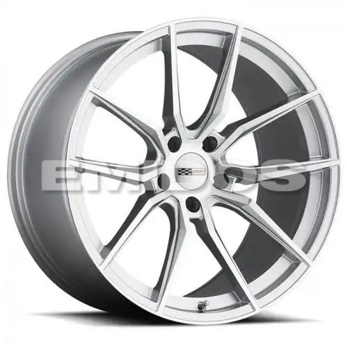Cray SPIDER SILVER W/ MIRROR CUT FACE 5x120.65 18R 9 70.3 50