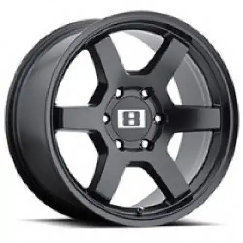 Level 8 MK6 MATTE BLACK 6x139.7 18R 9 106.1 12