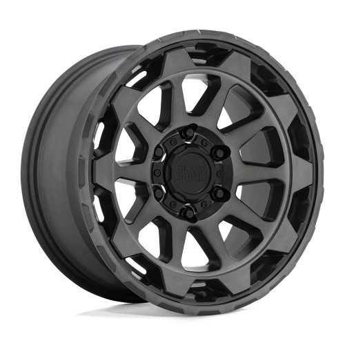 Black Rhino ROTOR MATTE GUNMETAL W/ BRUSHED FACE 6x120 18R 9 67.06 12